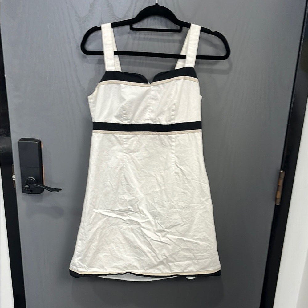 Chic Black and White Dress